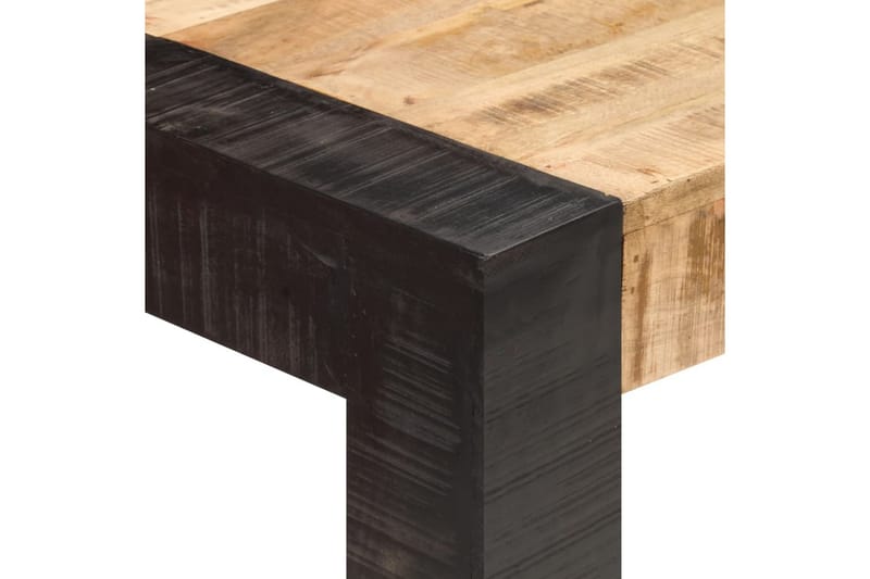 Matbord 140x70x76 cm massivt grovt mangoträ - Brun - Möbler - Bord & matgrupper - Matbord & köksbord
