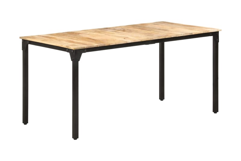 Matbord 160x80x76 cm grovt mangoträ - Brun - Möbler - Bord & matgrupper - Matbord & köksbord