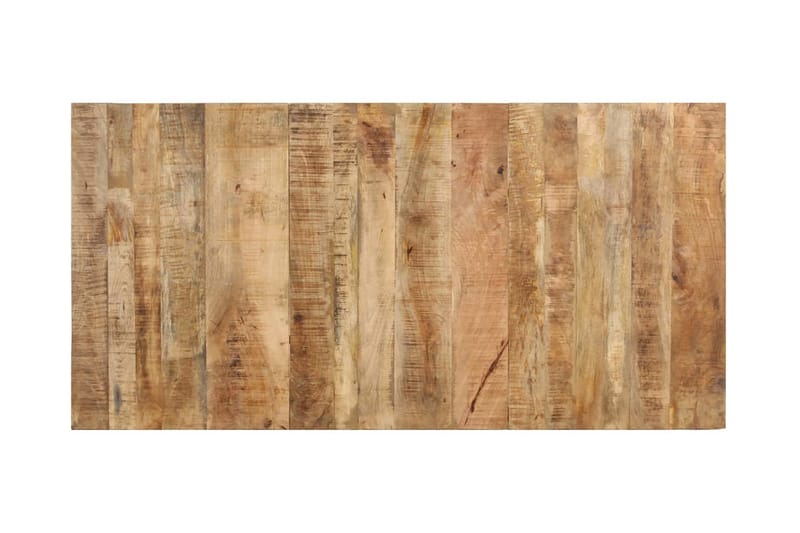 Matbord 160x80x76 cm grovt mangoträ - Brun - Möbler - Bord & matgrupper - Matbord & köksbord