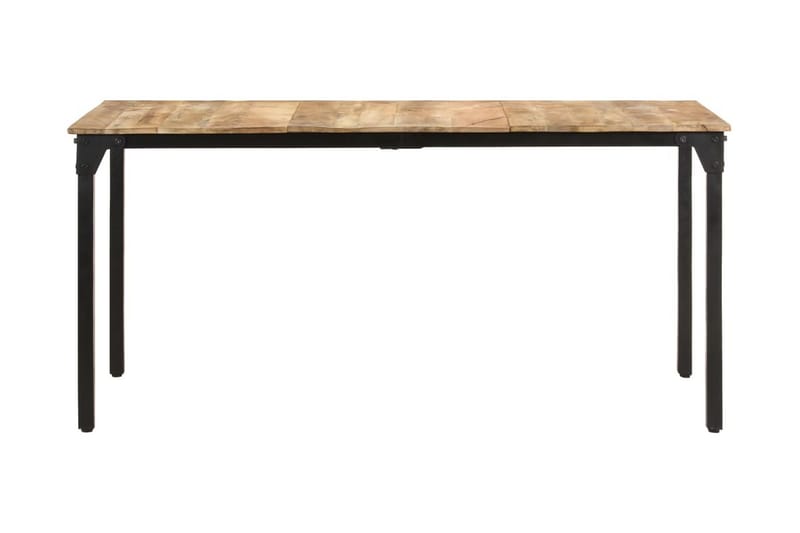Matbord 160x80x76 cm grovt mangoträ - Brun - Möbler - Bord & matgrupper - Matbord & köksbord
