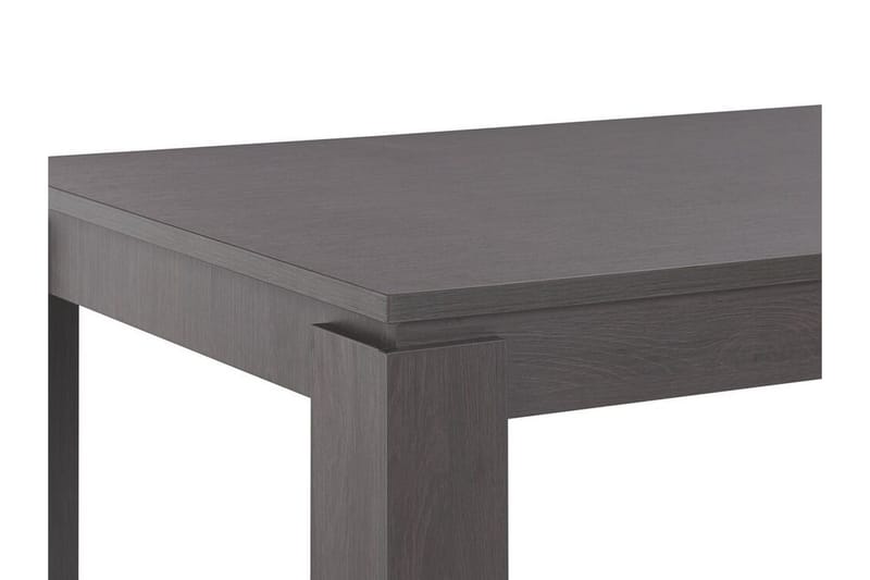Matbord 180 x 90 cm mörkträ VITON - Grå - Matbord & köksbord - Klaffbord & Hopfällbart bord