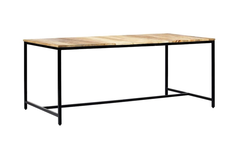 Matbord 180x90x75 cm massivt grovt mangoträ - Brun - Möbler - Bord & matgrupper - Matbord & köksbord