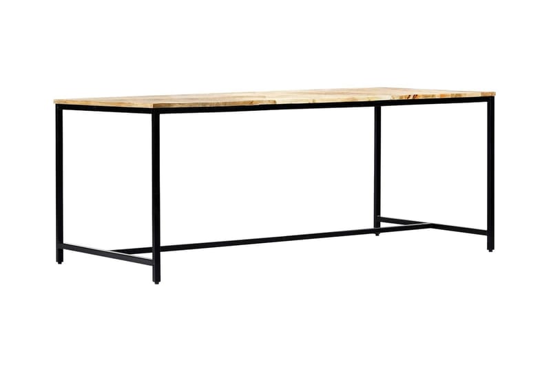 Matbord 180x90x75 cm massivt grovt mangoträ - Brun - Möbler - Bord & matgrupper - Matbord & köksbord