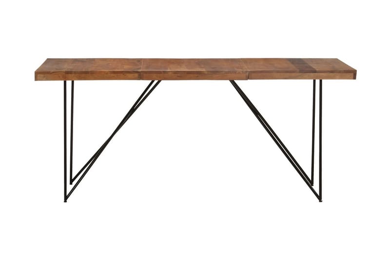 Matbord 180x90x76 cm massivt akaciaträ - Brun - Möbler - Bord & matgrupper - Matbord & köksbord