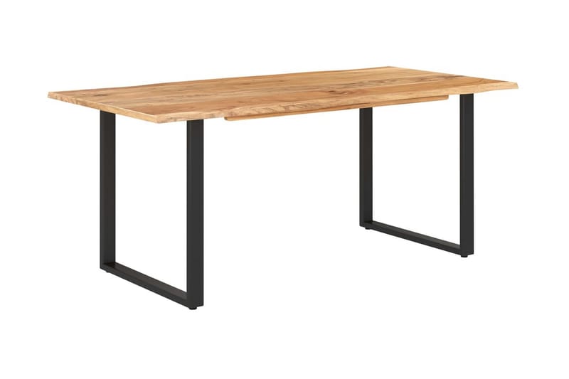 Matbord 180x90x76 cm massivt akaciaträ - Brun - Möbler - Bord & matgrupper - Matbord & köksbord