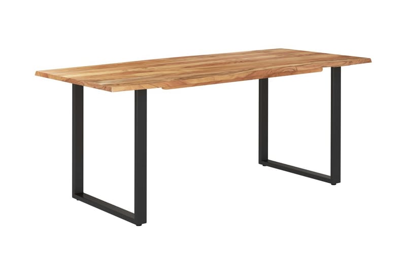 Matbord 180x90x76 cm massivt akaciaträ - Brun - Möbler - Bord & matgrupper - Matbord & köksbord