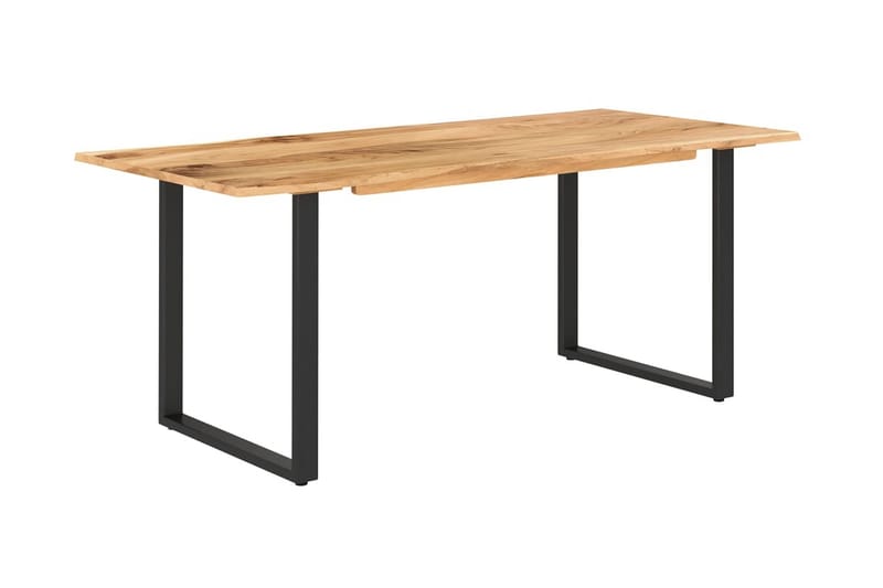 Matbord 180x90x76 cm massivt akaciaträ - Brun - Möbler - Bord & matgrupper - Matbord & köksbord