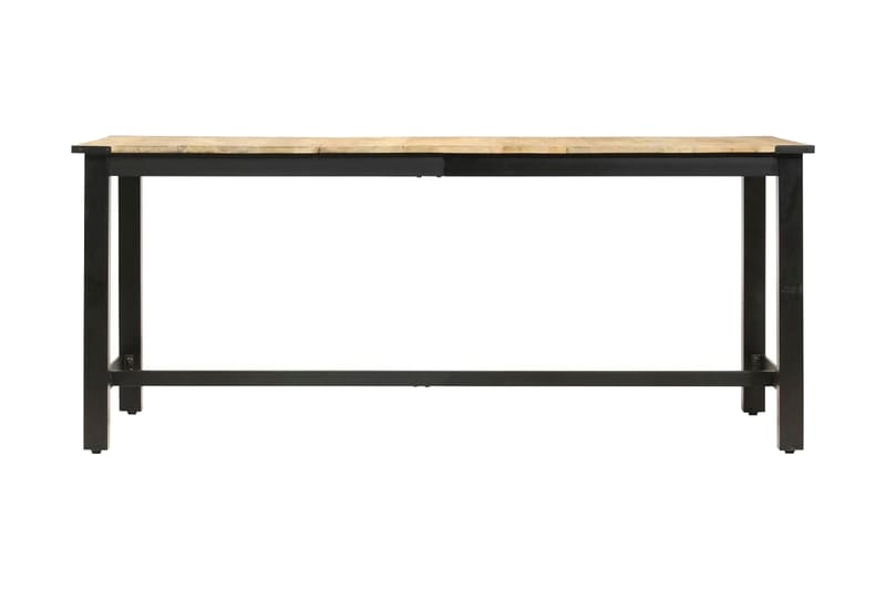 Matbord 180x90x76 cm massivt grovt mangoträ - Brun - Möbler - Bord & matgrupper - Matbord & köksbord