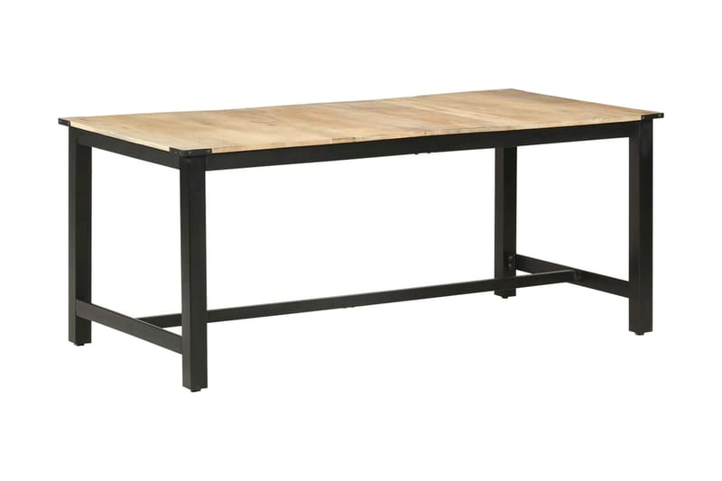 Matbord 180x90x76 cm massivt grovt mangoträ - Brun - Möbler - Bord & matgrupper - Matbord & köksbord