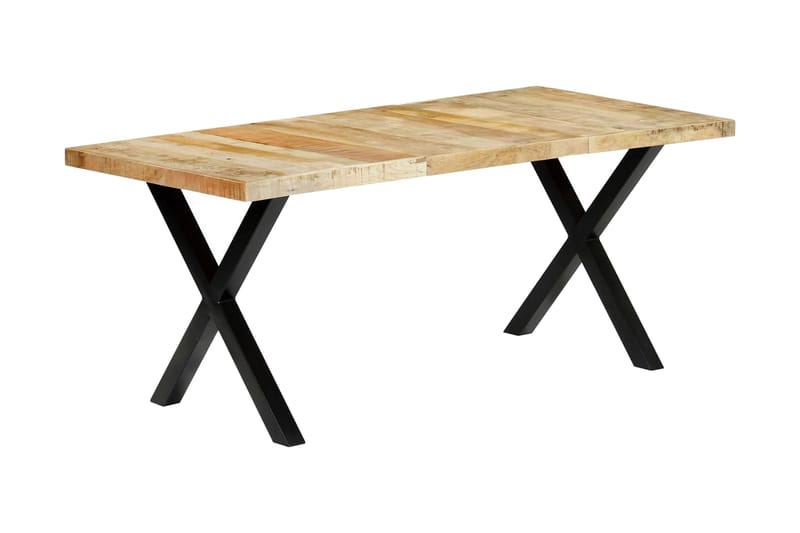 Matbord 180x90x76 cm massivt mangoträ - Brun - Möbler - Bord & matgrupper - Matbord & köksbord