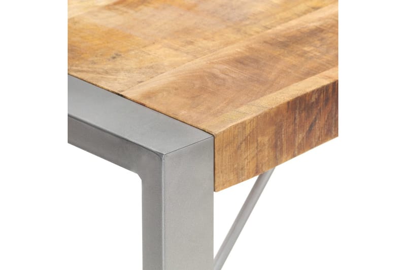 Matbord 200x100x75 cm massivt grovt mangoträ - Brun - Möbler - Bord & matgrupper - Matbord & köksbord