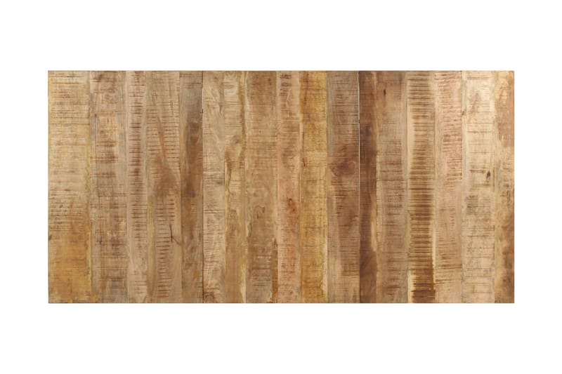 Matbord 200x100x76 cm grovt mangoträ - Brun - Möbler - Bord & matgrupper - Matbord & köksbord