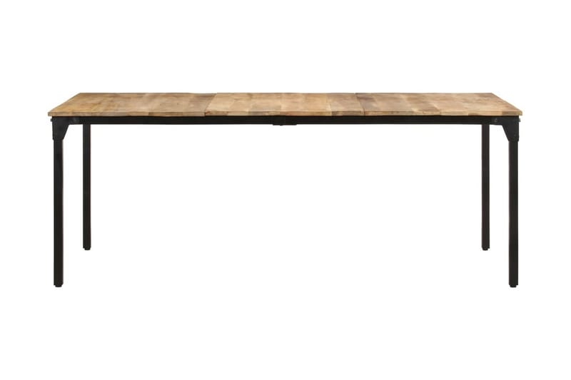 Matbord 200x100x76 cm grovt mangoträ - Brun - Möbler - Bord & matgrupper - Matbord & köksbord