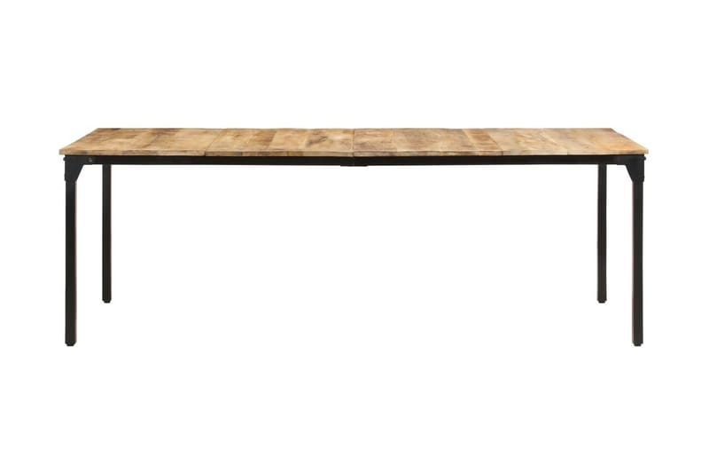 Matbord 220x100x76 cm grovt mangoträ - Brun - Möbler - Bord & matgrupper - Matbord & köksbord