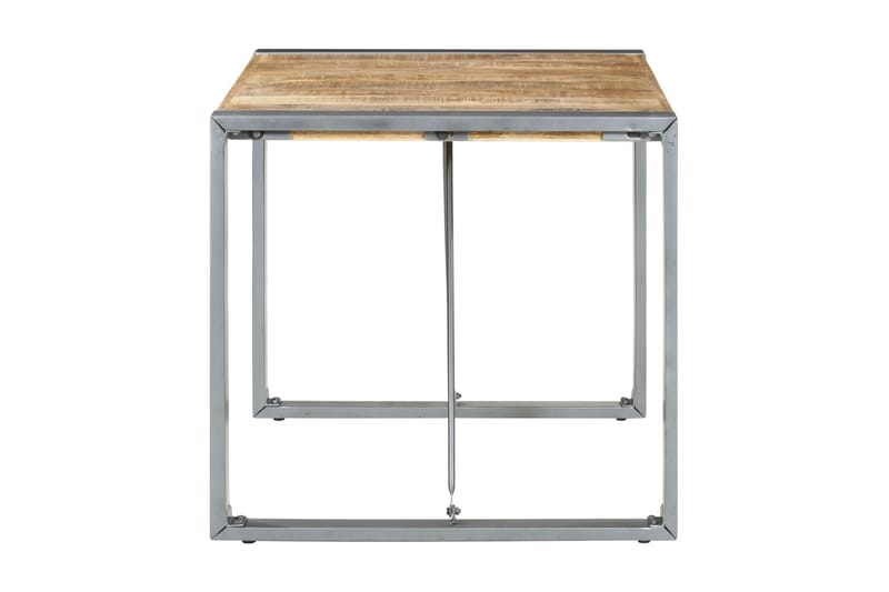 Matbord 80x80x75 cm grovt mangoträ - Brun - Möbler - Bord & matgrupper - Matbord & köksbord
