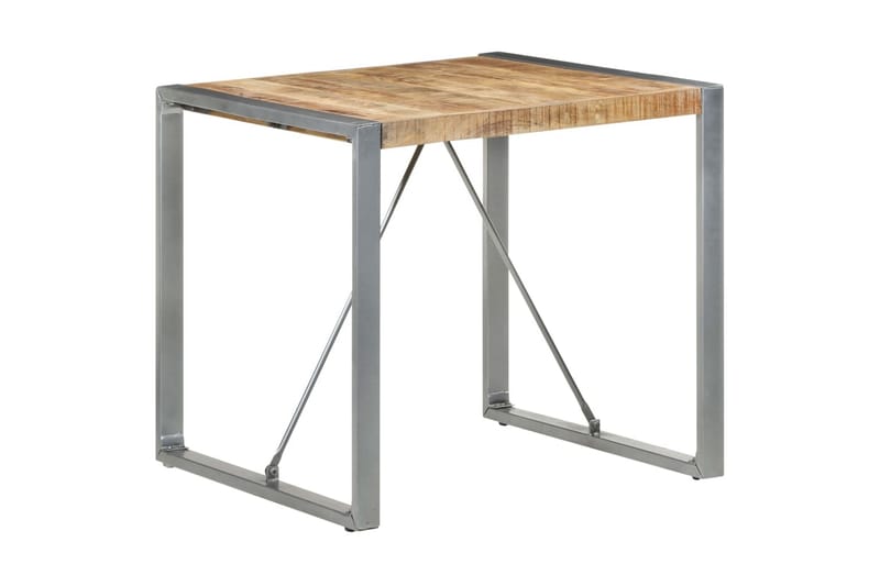 Matbord 80x80x75 cm grovt mangoträ - Brun - Möbler - Bord & matgrupper - Matbord & köksbord