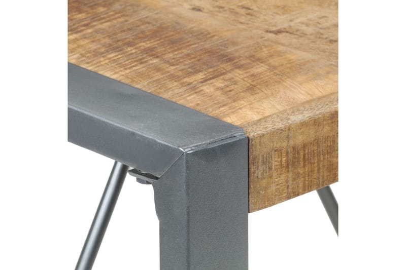 Matbord 80x80x75 cm grovt mangoträ - Brun - Möbler - Bord & matgrupper - Matbord & köksbord
