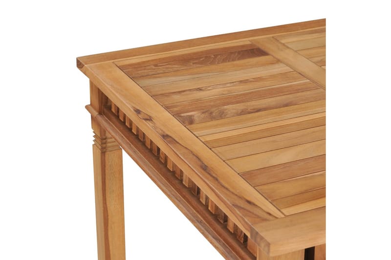 Matbord 80x80x80 cm massiv teak - Brun - Möbler - Bord & matgrupper - Matbord & köksbord
