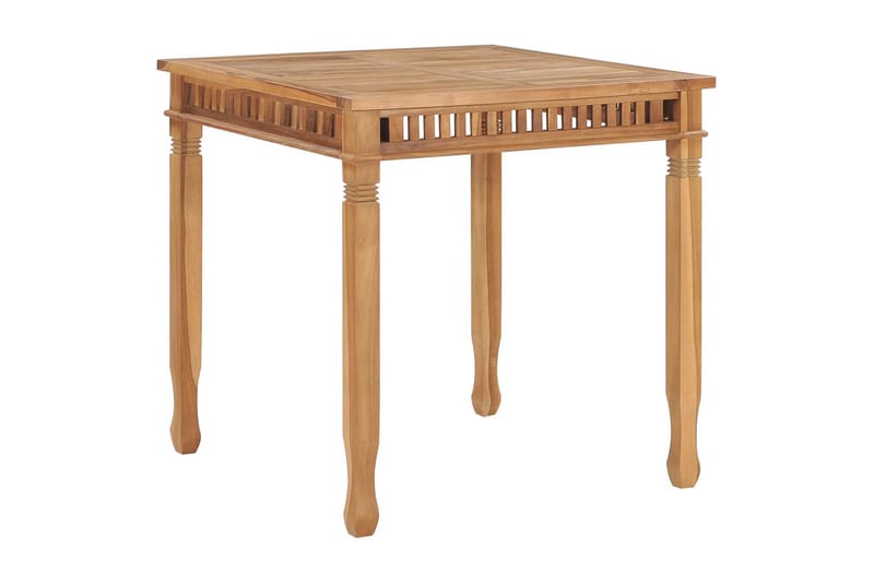Matbord 80x80x80 cm massiv teak - Brun - Möbler - Bord & matgrupper - Matbord & köksbord