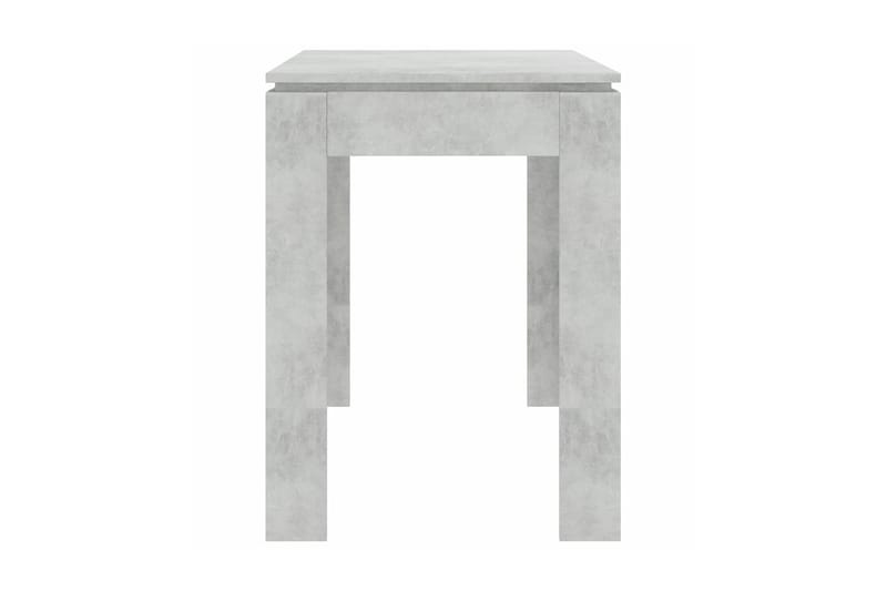 Matbord betonggrå 120x60x76 cm spånskiva - Betonggrå - Möbler - Bord & matgrupper - Matbord & köksbord