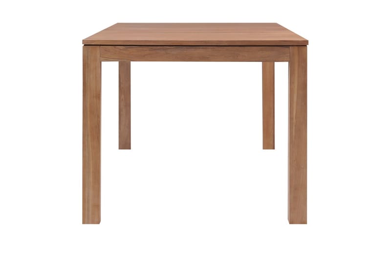 Matbord i massiv teak med naturlig finish 180x90x76 cm - Brun - Matbord & köksbord