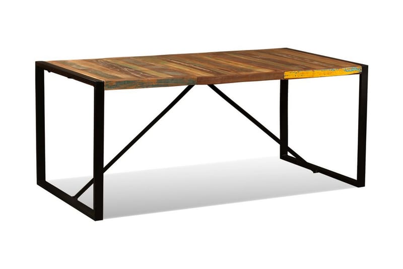 Matbord i massivt återvunnet trä 180 cm - Brun - Möbler - Bord & matgrupper - Matbord & köksbord