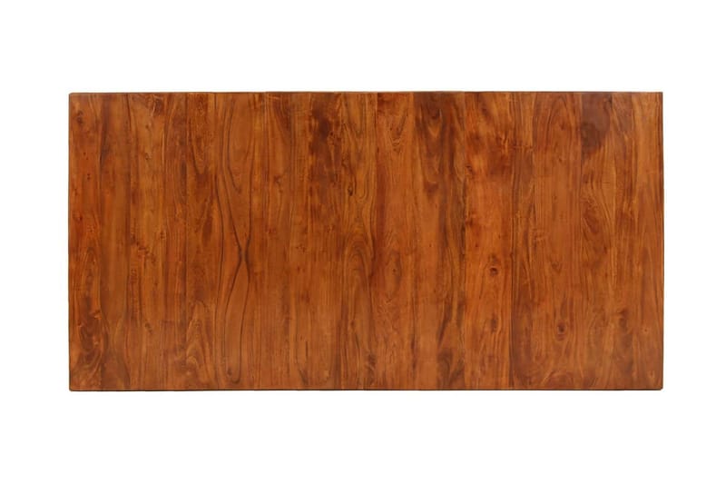 Matbord i massivt trä med shesham-ytbehandling 180x90x76 cm - Brun - Möbler - Bord & matgrupper - Matbord & köksbord