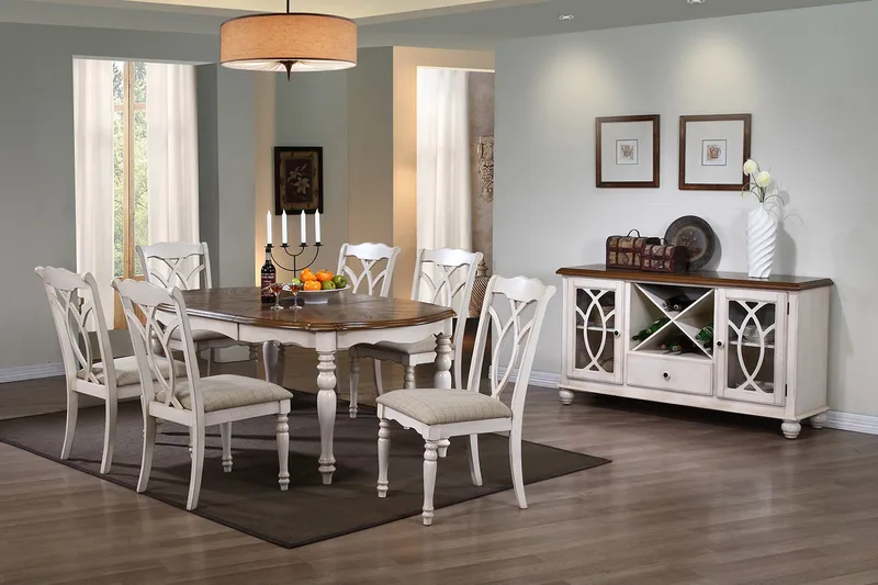 Matbord LILY 1065x137/182xH76cm utdragbart - Möbler - Bord & matgrupper - Matbord & köksbord