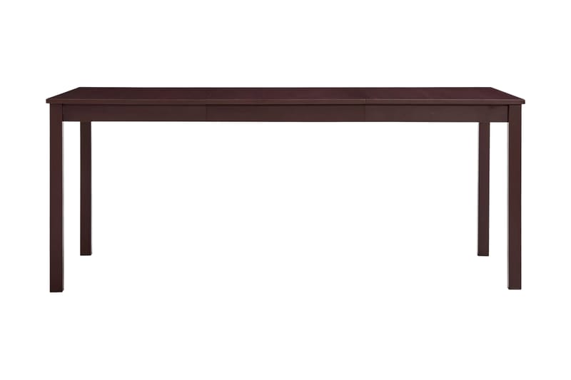 Matbord mörkbrun 180x90x73 cm furu - Brun - Möbler - Bord & matgrupper - Matbord & köksbord