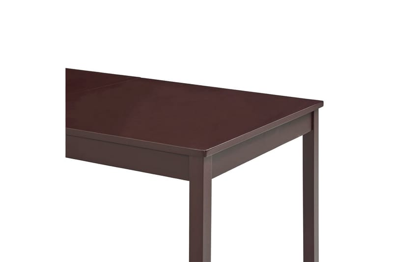 Matbord mörkbrun 180x90x73 cm furu - Brun - Möbler - Bord & matgrupper - Matbord & köksbord