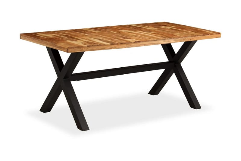 Matbord massivt akacia- och mangoträ 180x90x76 cm - Brun - Möbler - Bord & matgrupper - Matbord & köksbord