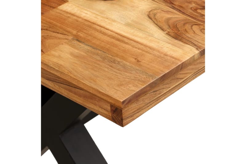 Matbord massivt akacia- och mangoträ 180x90x76 cm - Brun - Möbler - Bord & matgrupper - Matbord & köksbord