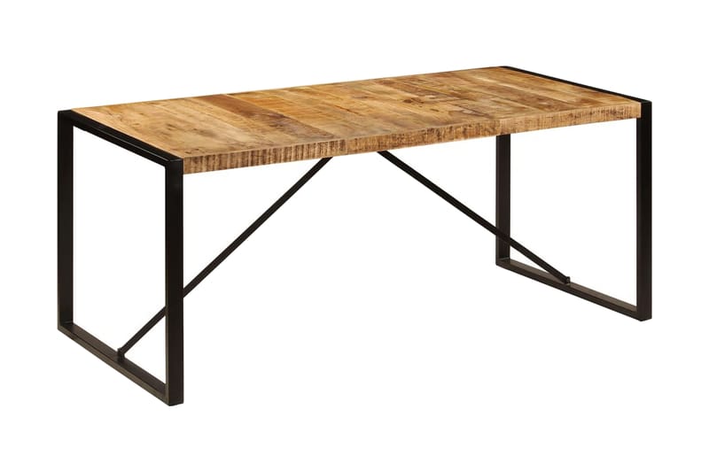 Matbord massivt grovt mangoträ 180 cm - Brun - Möbler - Bord & matgrupper - Matbord & köksbord