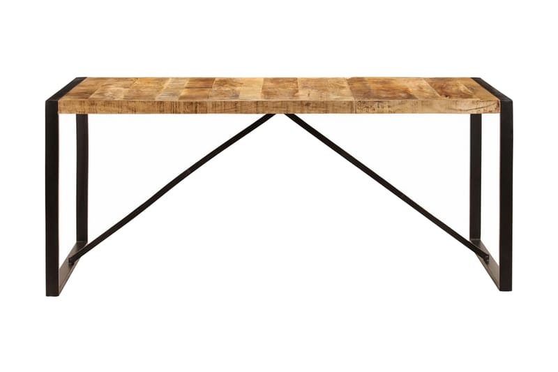 Matbord massivt grovt mangoträ 180 cm - Brun - Möbler - Bord & matgrupper - Matbord & köksbord
