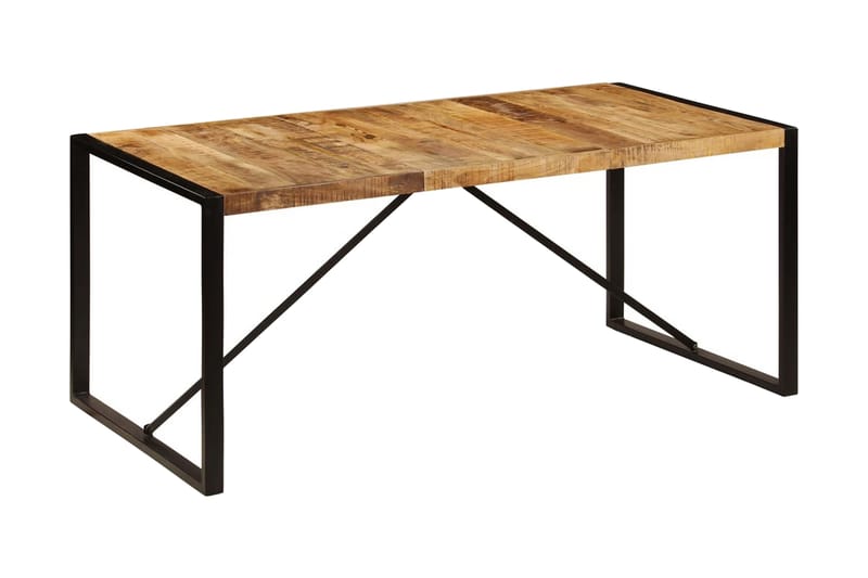 Matbord massivt grovt mangoträ 180 cm - Brun - Möbler - Bord & matgrupper - Matbord & köksbord
