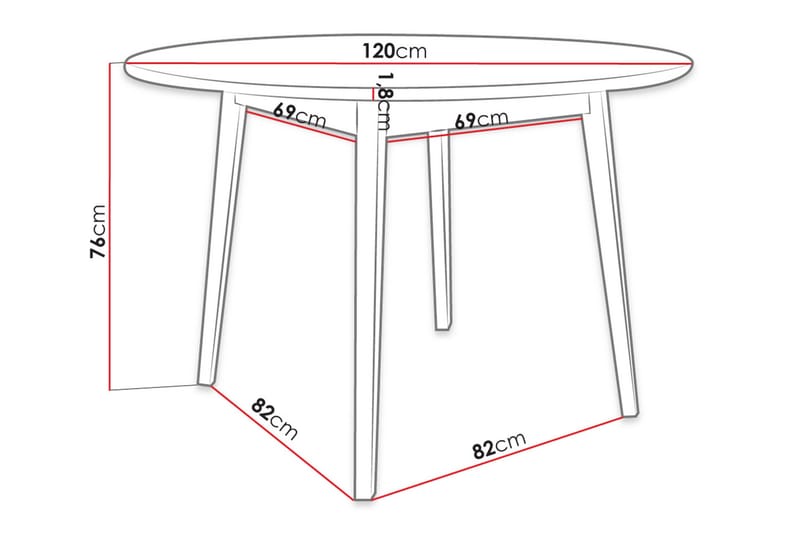 Matbord - Natur - Möbler - Bord & matgrupper - Matbord & köksbord