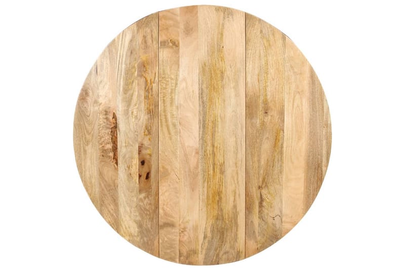 Matbord rund 110x76 cm massivt mangoträ - Brun - Möbler - Bord & matgrupper - Matbord & köksbord