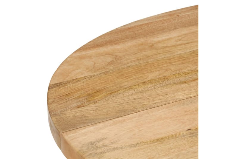 Matbord rund 110x76 cm massivt mangoträ - Brun - Möbler - Bord & matgrupper - Matbord & köksbord