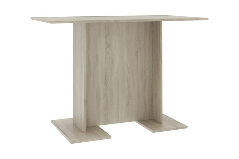 Matbord sonoma-ek 110x60x75 cm spånskiva - Brun - Möbler - Bord & matgrupper - Matbord & köksbord