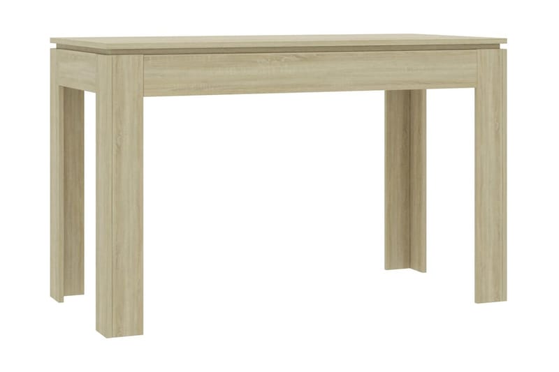 Matbord sonoma-ek 120x60x76 cm spånskiva - Brun - Möbler - Bord & matgrupper - Matbord & köksbord