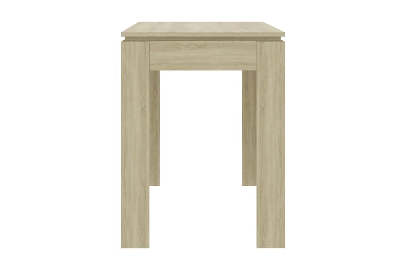 Matbord sonoma-ek 120x60x76 cm spånskiva - Brun - Möbler - Bord & matgrupper - Matbord & köksbord