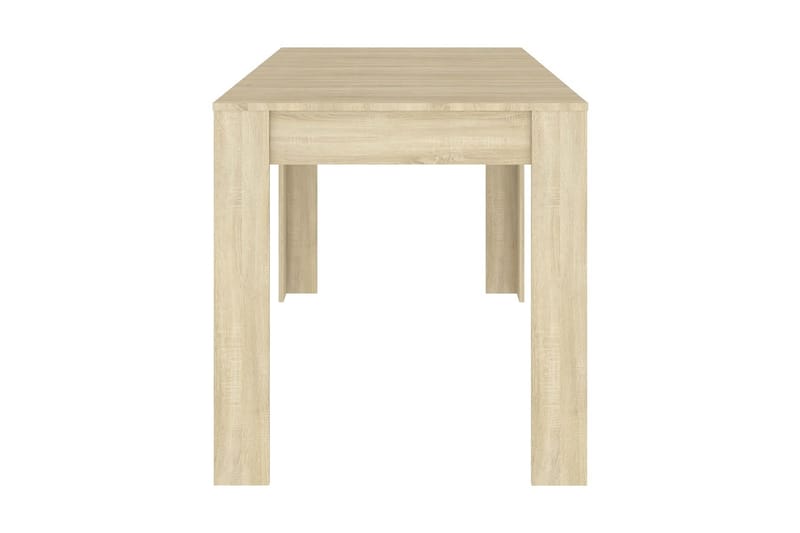 Matbord sonoma-ek 140x74,5x76 cm spånskiva - Brun - Möbler - Bord & matgrupper - Matbord & köksbord