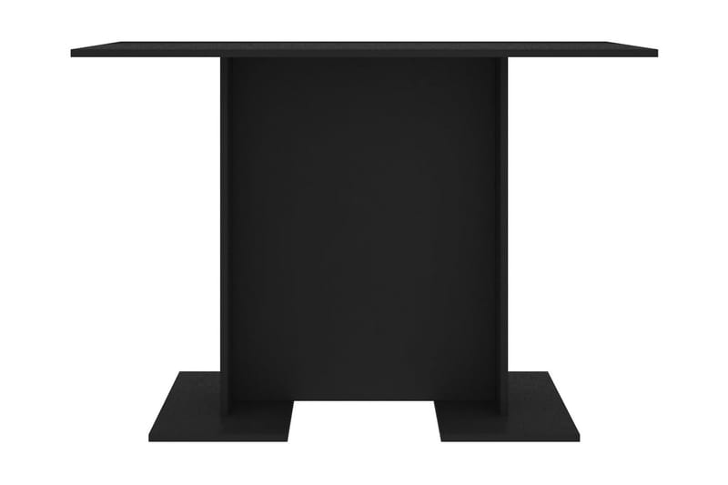 Matbord svart 110x60x75 cm spånskiva - Svart - Möbler - Bord & matgrupper - Matbord & köksbord