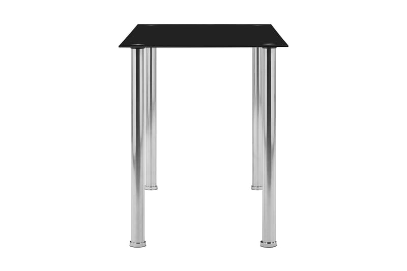 Matbord svart 120x60x75 cm härdat glas - Svart - Möbler - Bord & matgrupper - Matbord & köksbord