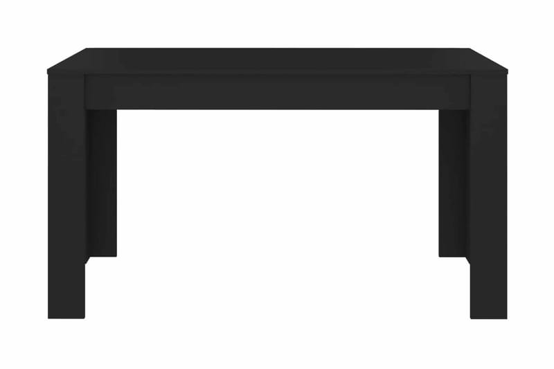 Matbord svart 140x74,5x76 cm spånskiva - Svart - Matbord & köksbord