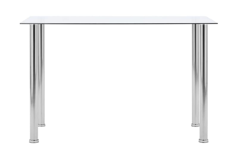 Matbord transparent 120x60x75 cm härdat glas - Transparent - Möbler - Bord & matgrupper - Matbord & köksbord