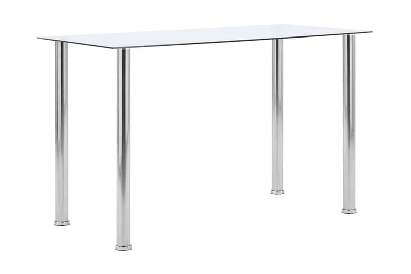 Matbord transparent 120x60x75 cm härdat glas - Transparent - Möbler - Bord & matgrupper - Matbord & köksbord