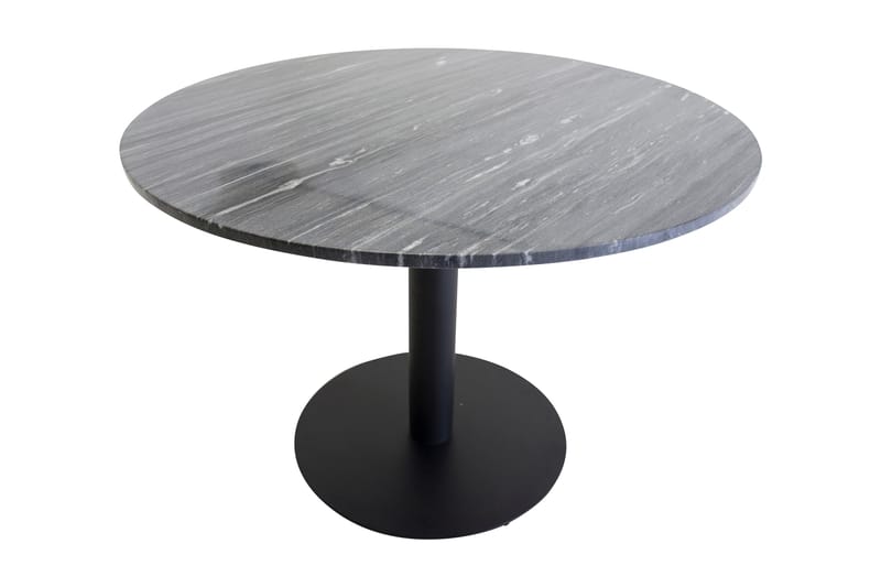 Matbord Venture Home Admira Matbord 106 cm Runt Marmor Black, undefined