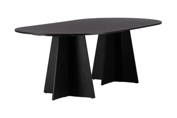 Matbord Venture Home Bootcut Matbord 230x115x75 cm Oval Black - Möbler - Bord & matgrupper - Matbord & köksbord