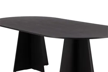 Matbord Venture Home Bootcut Matbord 230x115x75 cm Oval Black - Möbler - Bord & matgrupper - Matbord & köksbord